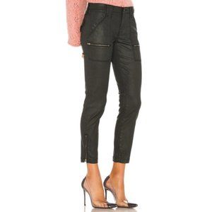Joie Park Skinny B Coated Caviar Jeans 25